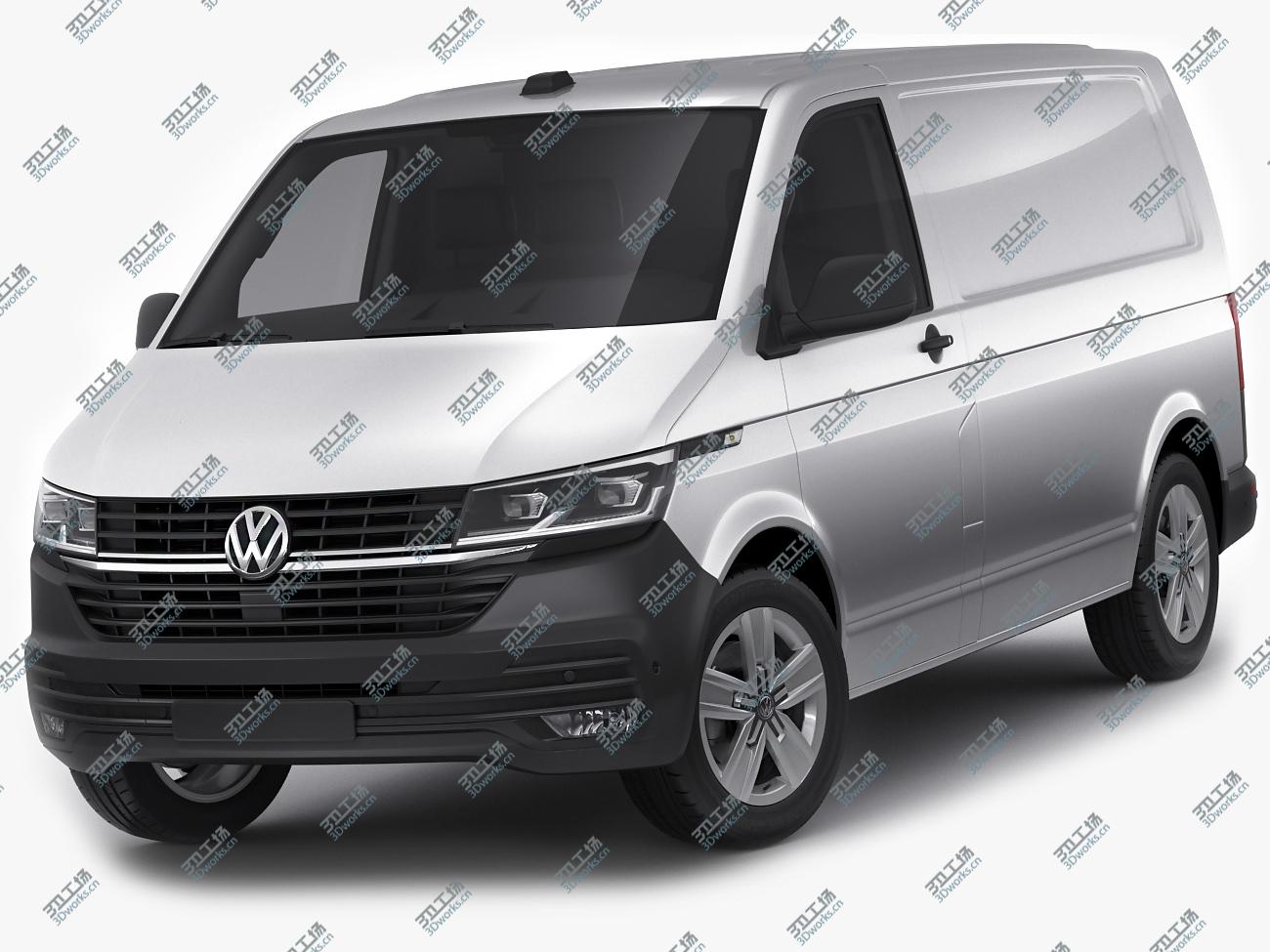 images/goods_img/202105071/3D VW Transporter T6.1 panel van model/1.jpg